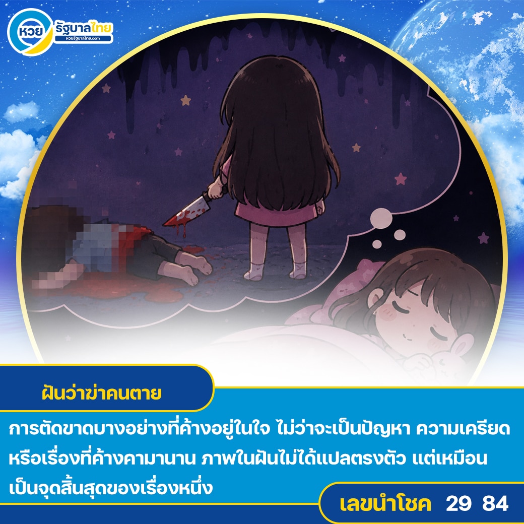ฝันว่าฆ่าคนตาย